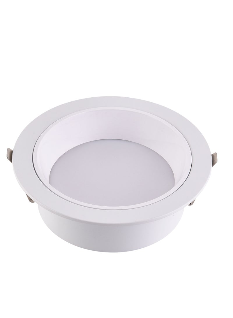 LED Ceiling Down Light SMD, Power 24Watt cut size - 14cm, Color 3000K/4000K/6500K With Energy Saving, For Indoor and Outdoor, comfortable lighting for the eyes, with a beautiful design and high quality.  - Image 1