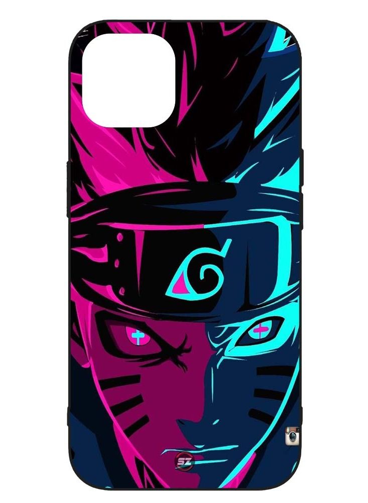Service Zone Protective Printed Mobile Back Cover Japanese Anime Theme For Apple iPhone 13 Pro 