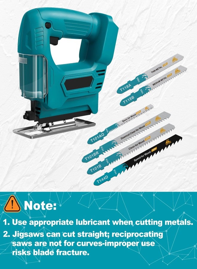 EXFEIN 50-Piece Jigsaw Blades for Metal and Softwood Plywood, Professional Accessory Jigsaw - Image 5
