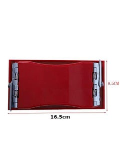 Inditrust Inditrust Plastic Hand Sanding Block with Clip on Fitting Sanding Block Sander Pad for Wood Glasses Car Furniture Finishing Sanding Sheets Holder Clamp 1 Pc  - Image 2