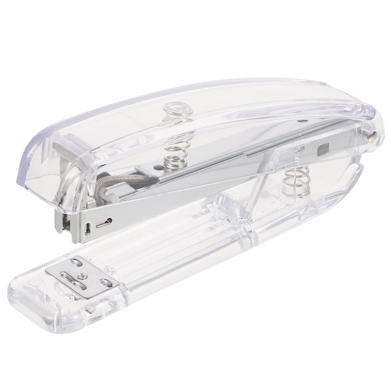 Silver Manual Stapler For Office And School Desktop Book Binding Lightweight Tool - Image 2
