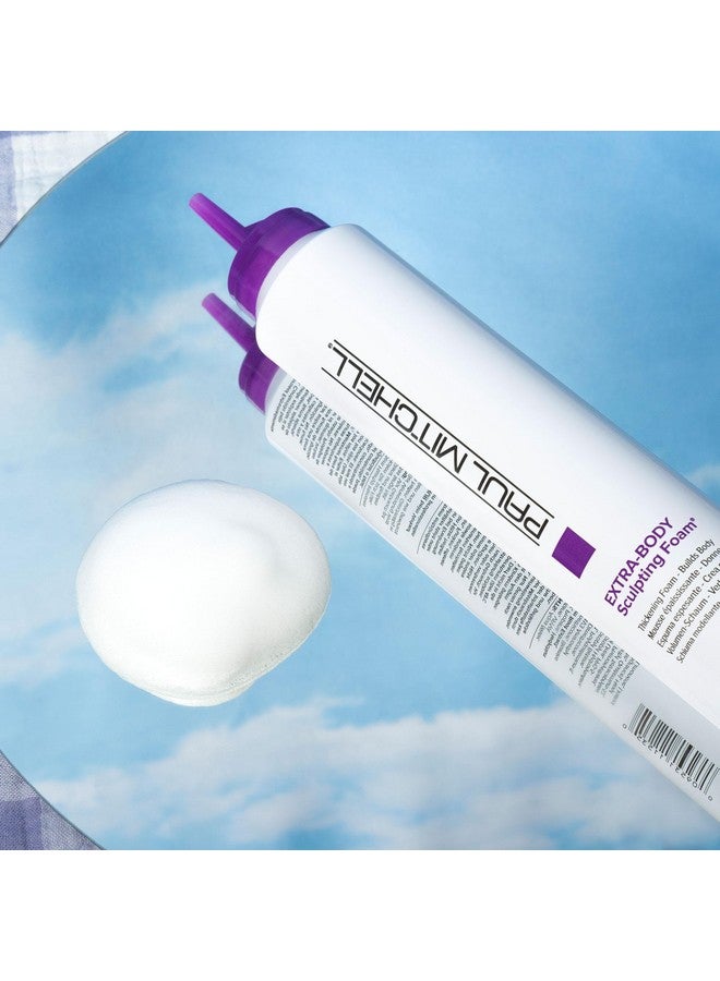 بول ميشيل رغوة نحت الجسم الإضافية، تعمل على تكثيف وبناء الجسم، للشعر الناعم، 2 أونصة. - Image 4