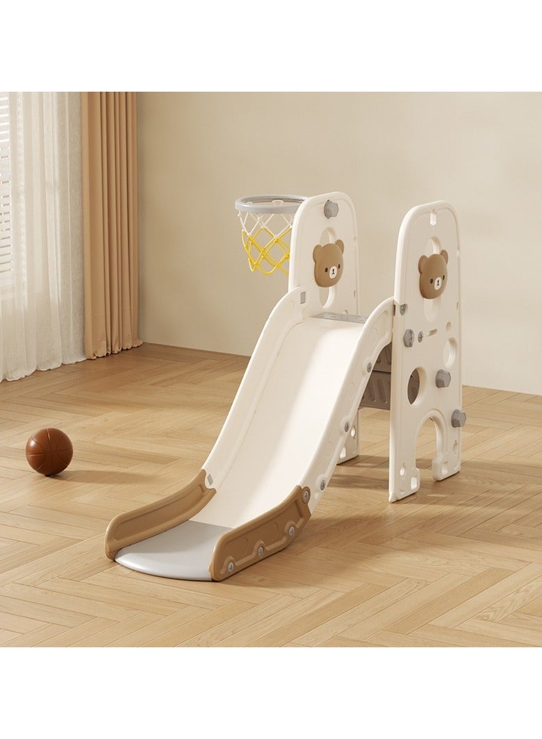 FULL JOY Foldable Slide With Basketball Hoop  - Image 2