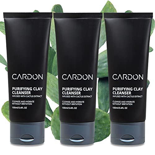 Cardon Mens Deep Pore Cleaning Clay Face Wash 4x Better Than Charcoal Oily AcneProne Skin Korean Premium Skin Care Remove Face Oil Dirt 3 CT - Image 2