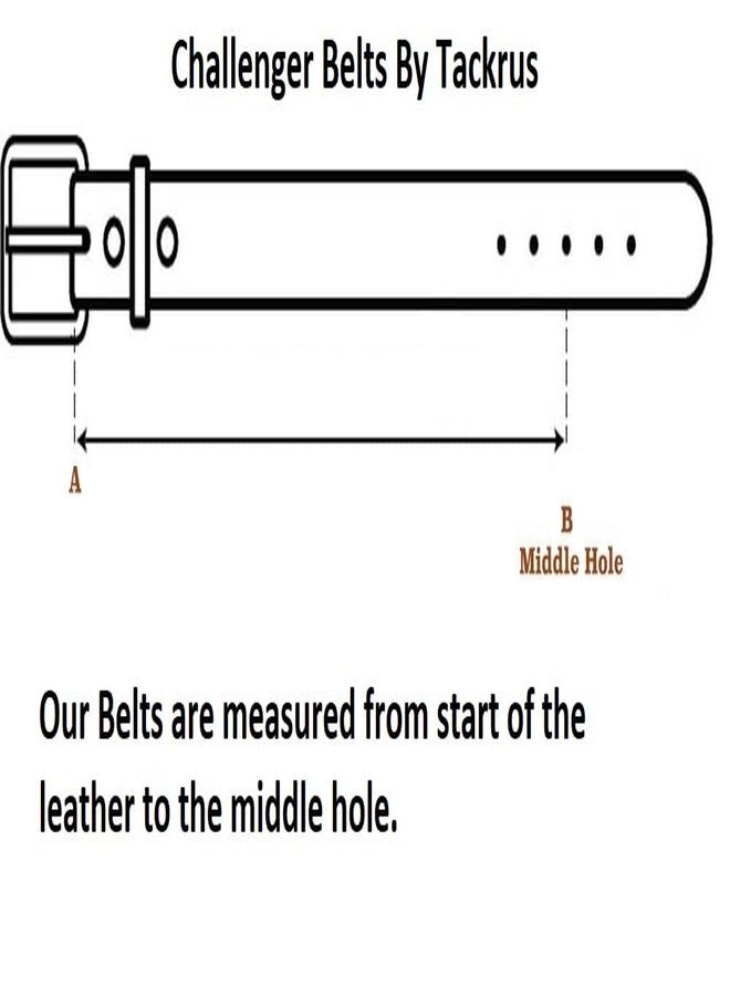 تشالنجر حزام تشالنجر 27-28 من الجلد المزخرف بنقوش زهور غربية 26FK16N - Image 4