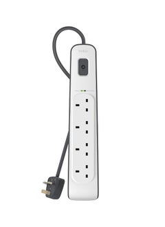 belkin 4 Way Surge Protection Strip 2M  - Image 2