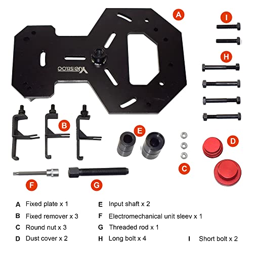 Yuesstloo Double Clutch Dry DPS6 Transmission Installer Remover Tool Kit, Compatible with Volvo Ford Focus Replacement for FM No. 307675 - Image 2