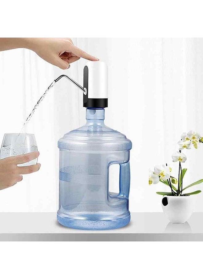 Generic USB Electric Automatic Pumping Water Dispenser Purifier WHZ90325003WH Black/Silver  - Image 3