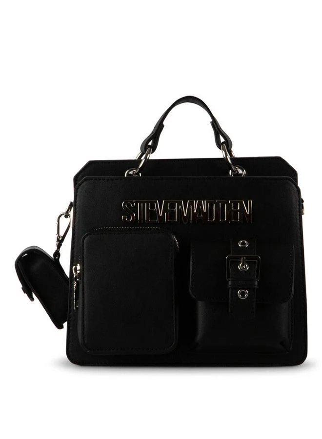 Bevelyn Mini Black Women's Satchel Bag