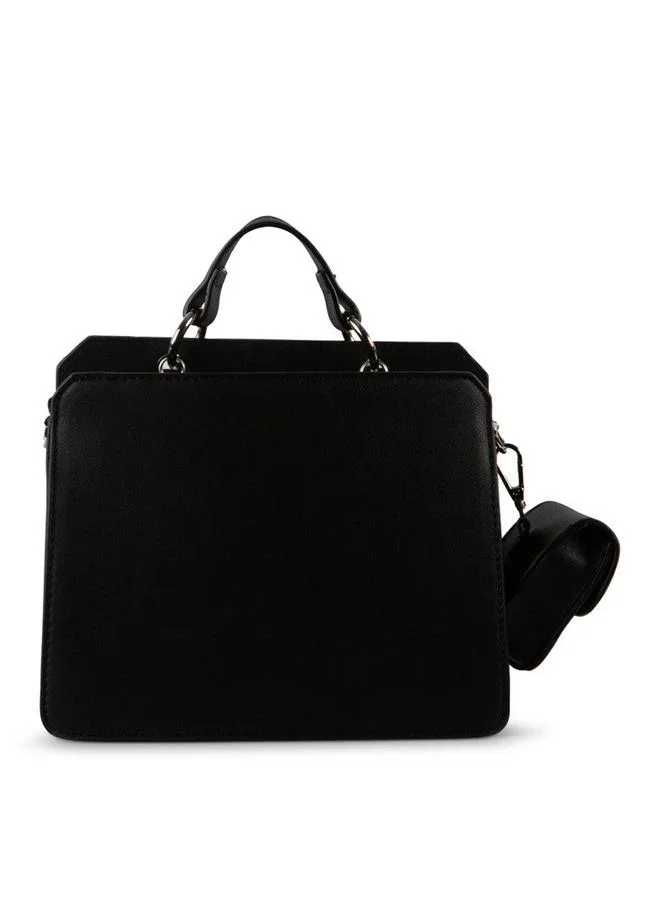 Steve Madden  Bevelyn Mini Black Women's Satchel Bag for Women | Best Price UAE