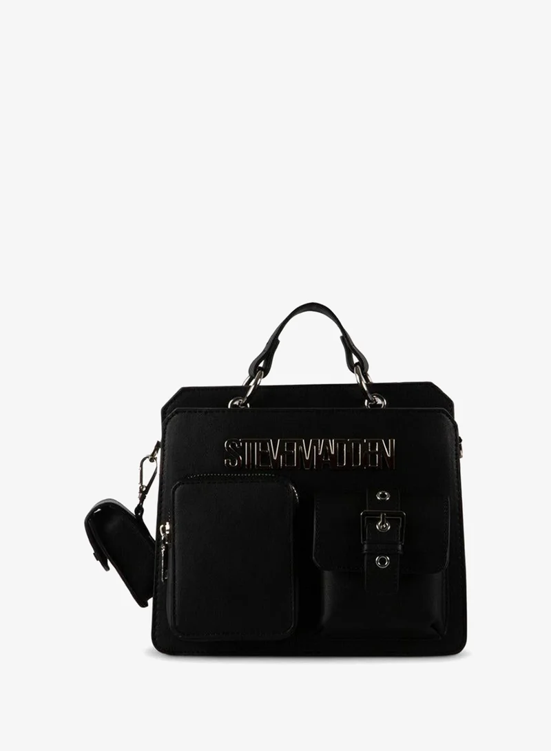 Bevelyn Mini Black Women's Satchel Bag