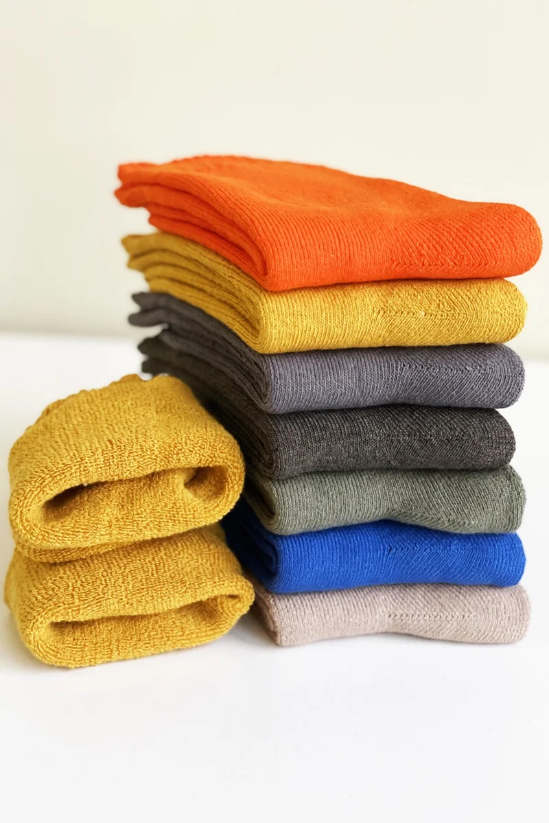 بي جي كي 7-pack Women's Winter Towel Socks Cotton