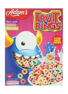 ADAMS Fruit rings Cereal - 250 grams 