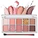 Erinde 10 Color Eyeshadow Palette Makeup Matte Shimmer Glitter Eye Shadow UltraBlendable High Pigmented NaturingLooking Neutral Nude Eyeshadow Palette with Professional Brush Warm Sunshine - Image 2