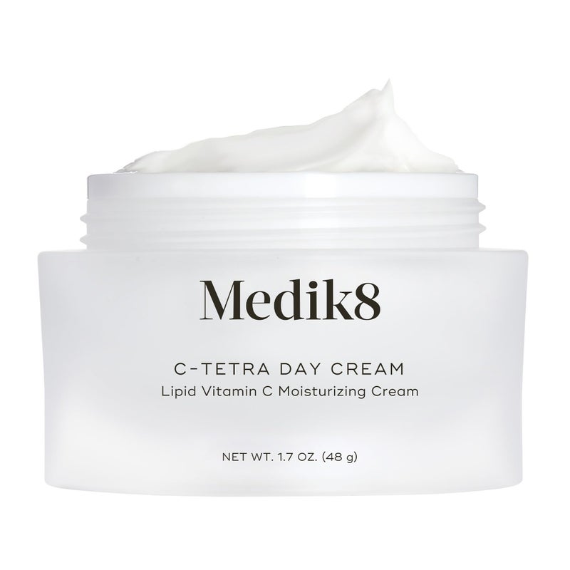 Medik8 C-Tetra Day Cream - Lipid Vitamin C Face Cream - Hydrates, Smoothens and Brightens - Luminous and Lightweight Face Moisturizer - 1.7 oz - Image 1