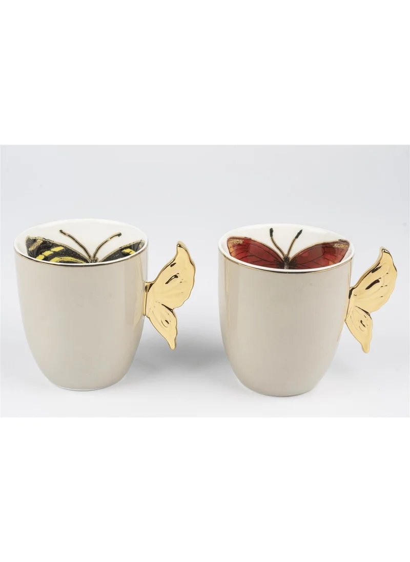 Mikasa Moor P123.327255 - Bowtie 2-Piece Mug Set