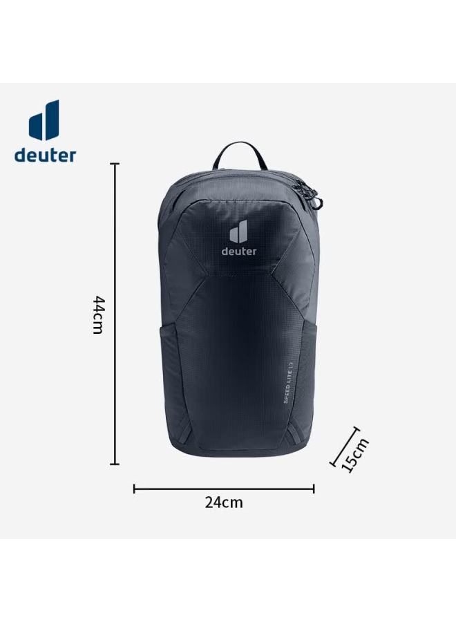 Deuter Hiking Backpack, Outdoor Lightweight Rucksack For Men And Women, Trekking Travel Adventure Small Backpack, Obsidian Black - 13l - Image 1