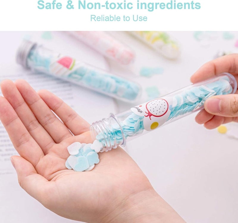 ETSAP Paper Soap Strips For Travel Essentials For Women Men - 2Pcs - Travel Accessories Dissolvable Soap Sheets For Hand Wash - Soap Paper Soap For Kids - Soap Sheets For Tube Box - Image 2