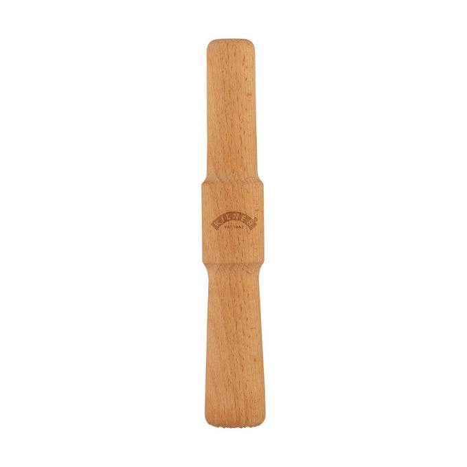 FERMENTATION PACKER BEECH WOOD TOOL FOR PREPARING SAUERKRAUT KIMCHI TEXTURED MASHING HEAD FOR 3L 5L FERMENTATION SETS WITH WIDE MOUTH JARS