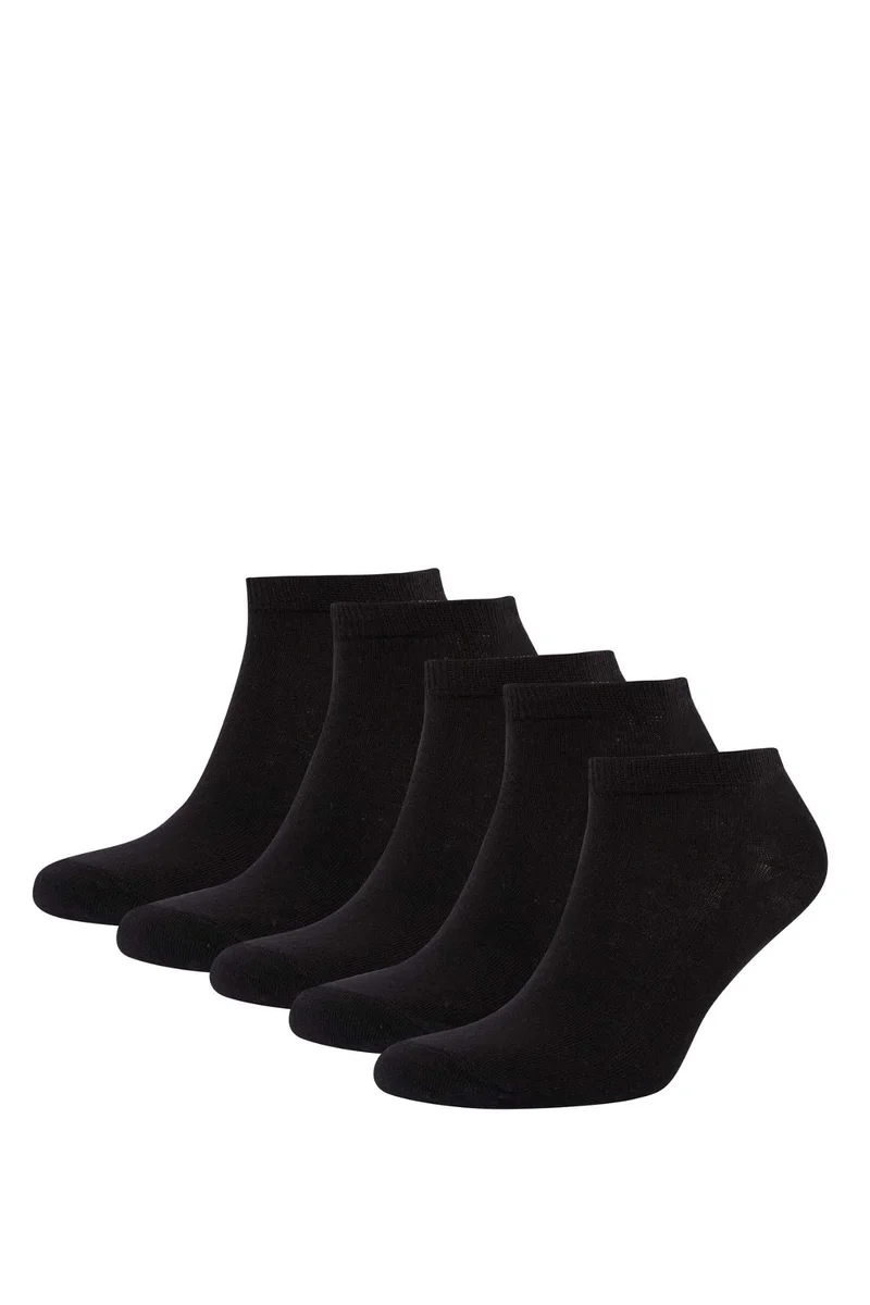 ديفاكتو Men's 5 Pack Booties Socks