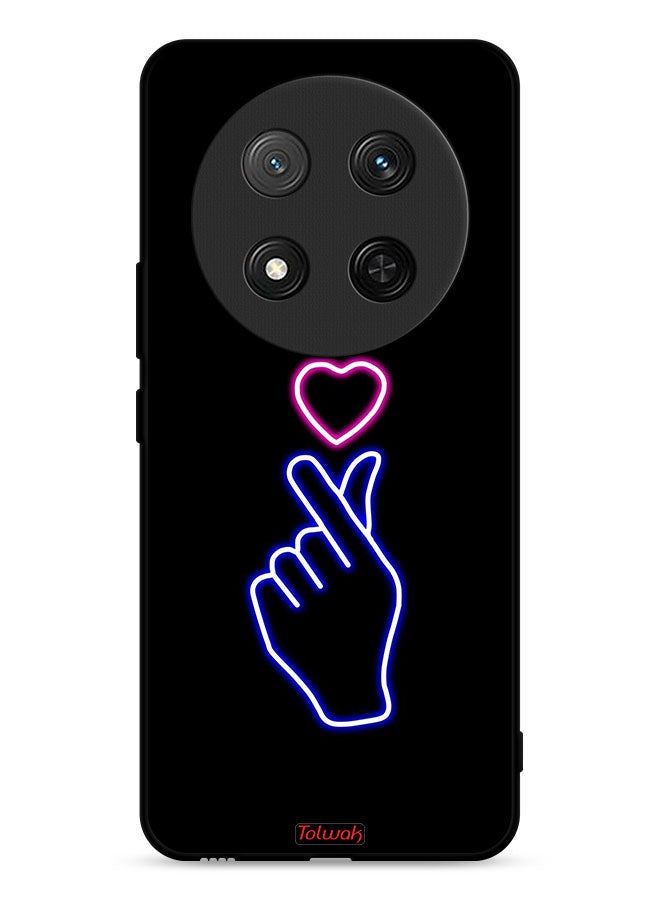 Tolwak Honor X9c 5G Protective Case Cover Snap Heart Art - Image 1