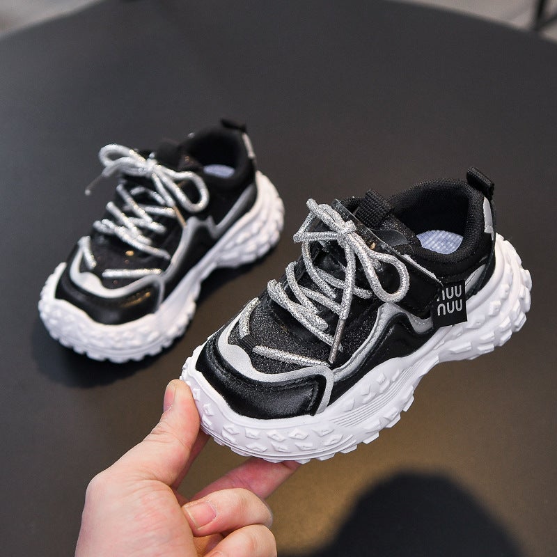 Mesh Sneakers Lightweight Flexible Sole Walking Shoes For Kids Indoor And Outdoor Activities - Image 4