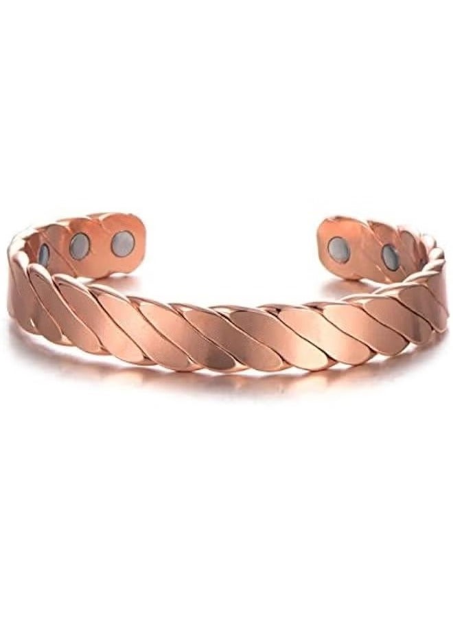 Pure Copper Magnetic Bracelet For Women And Man - Image 2