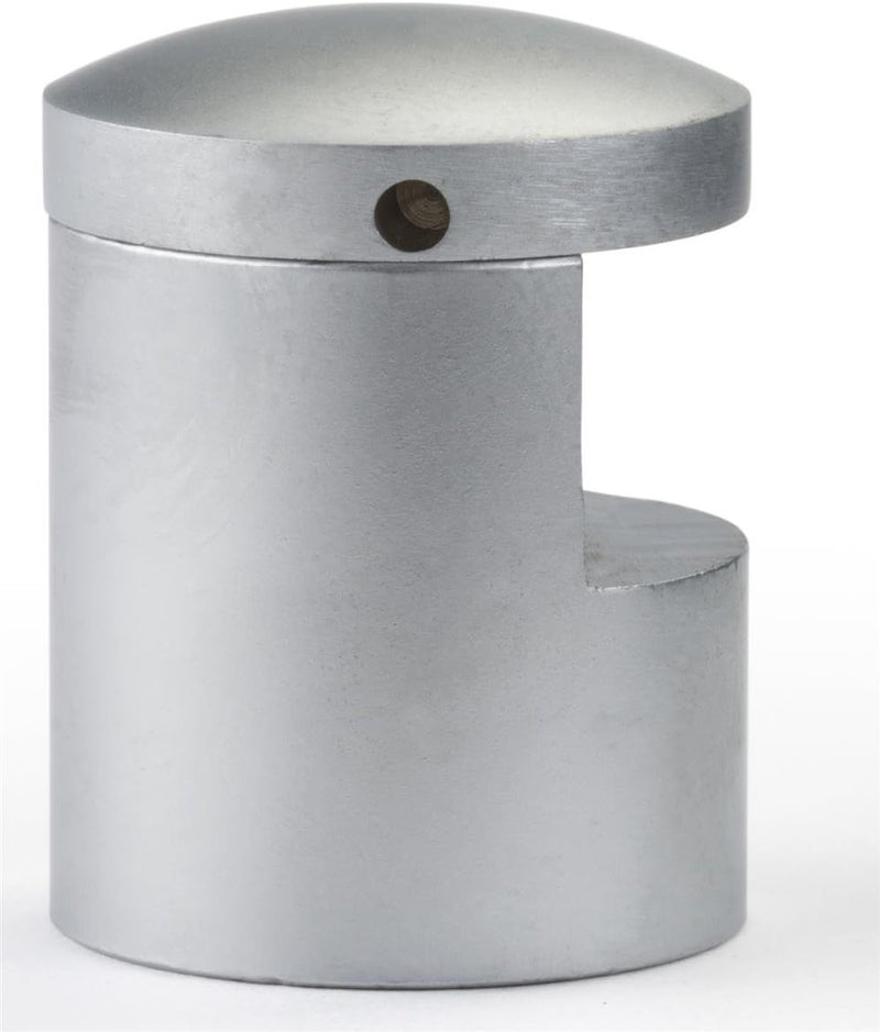 Displays2go 1 x 12 Edge Grip Standoff Screws  Satin Aluminum Edge to Hold Signs  Aluminum EG25SA500 - Image 1