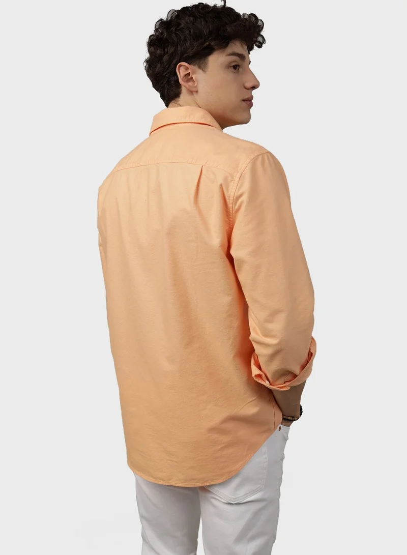 امريكان ايجل flex oxford Classic Fit Shirt