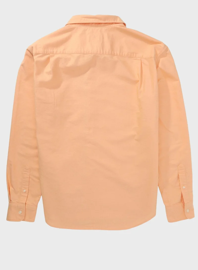 امريكان ايجل flex oxford Classic Fit Shirt