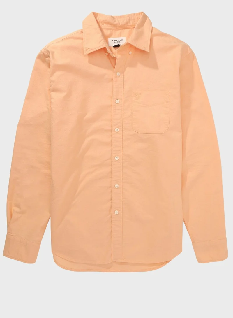امريكان ايجل flex oxford Classic Fit Shirt