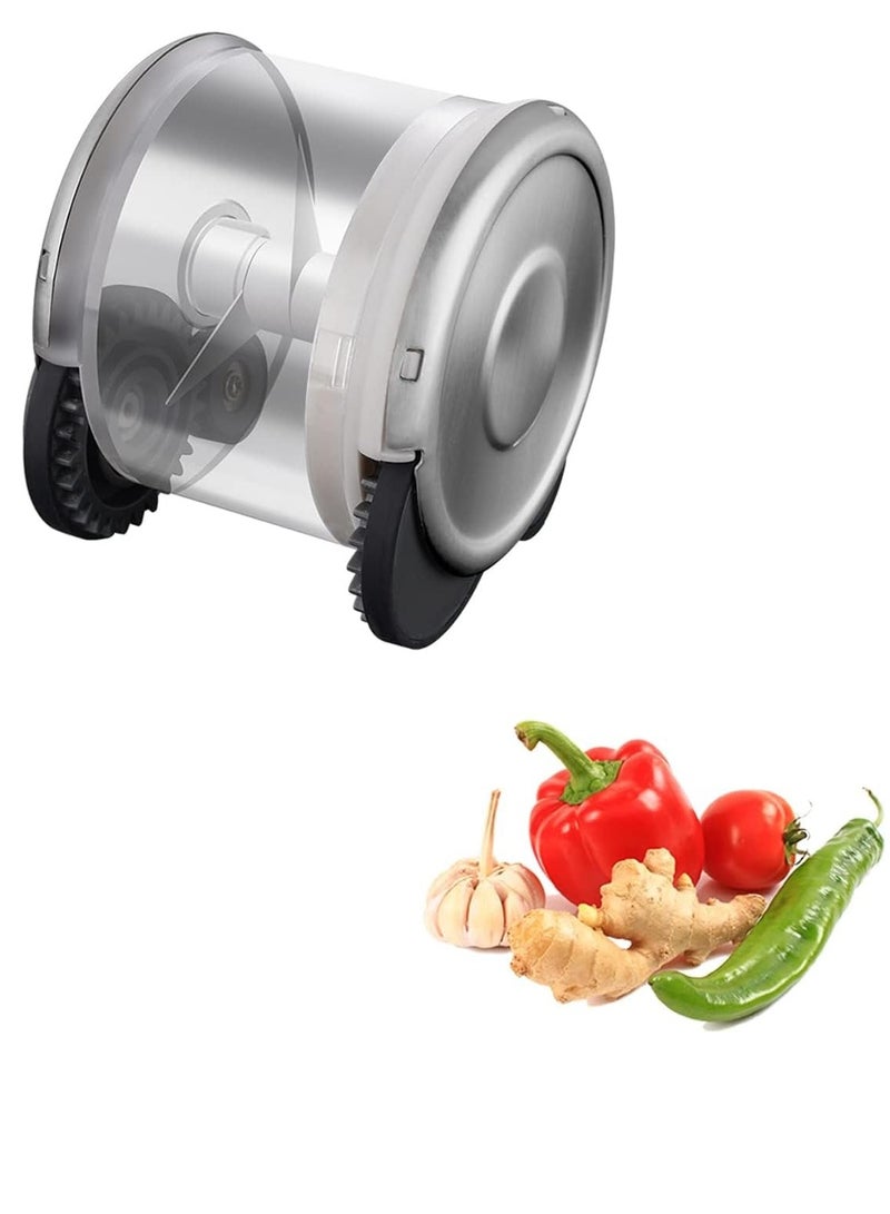 KASTWAVE Garlic Mincer and Chopper, Garlic Crush Roller, Sturdy Garlic Smasher, Easy to Clean and Dishwasher Safe - Image 1