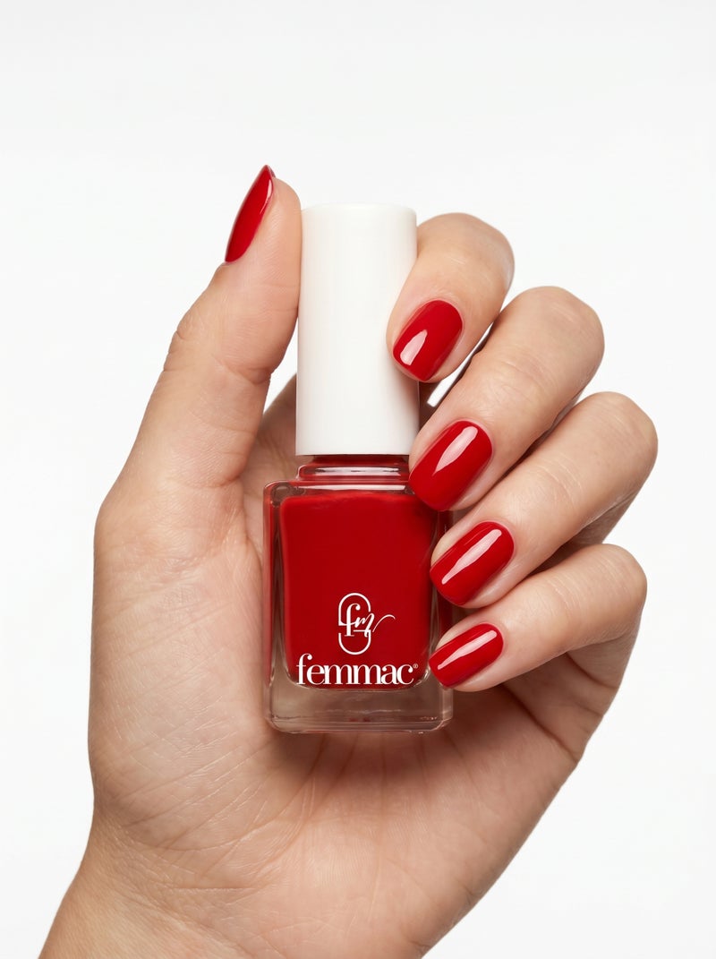 Femmac Long-Lasting Nail Polish – High Shine, Quick Dry Nail Color – Shade No. 48 - Image 2