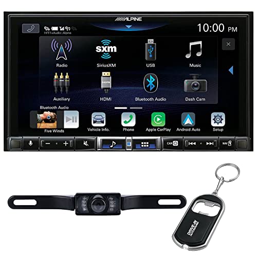 Alpine ILX-507 7" Multimedia Receiver (Doesn't Play Disc) with CarPlay/Android Auto and License Plate Camera - Image 5