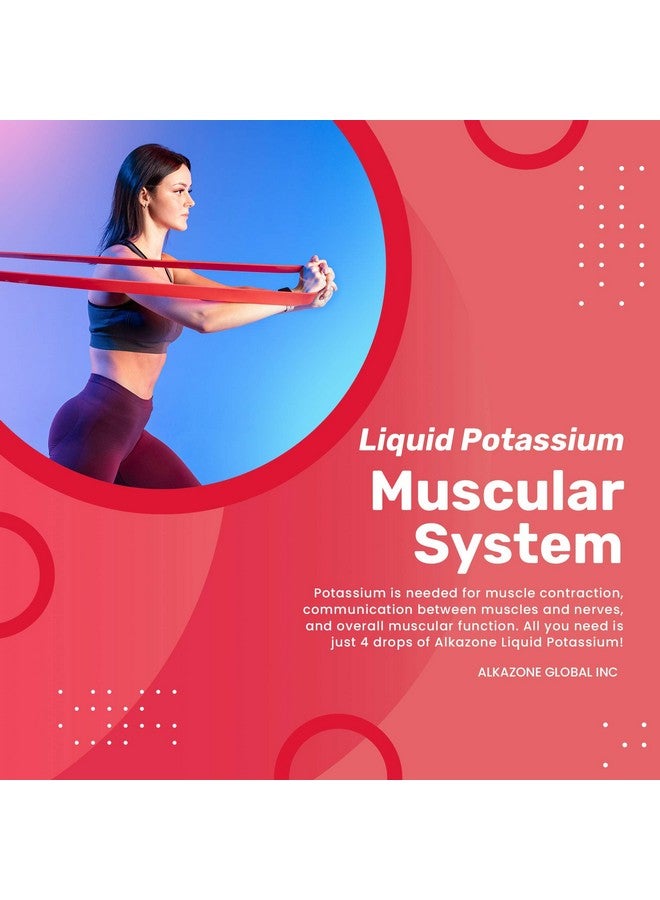 ALKAZONE Liquid Potassium+ | Liquid Supplements Have Faster Absorption Rate | Concentrated | Easiest Way to take Potassium | Tasteless Flavorless | 1.25 Oz, Clear, Pack of 1 - Image 3