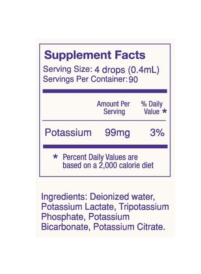 ALKAZONE Liquid Potassium+ | Liquid Supplements Have Faster Absorption Rate | Concentrated | Easiest Way to take Potassium | Tasteless Flavorless | 1.25 Oz, Clear, Pack of 1 - Image 2