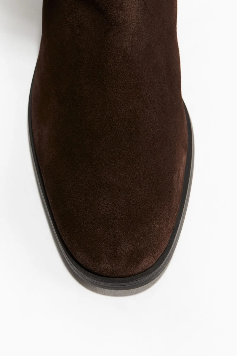 H&M Knee-high leather boots