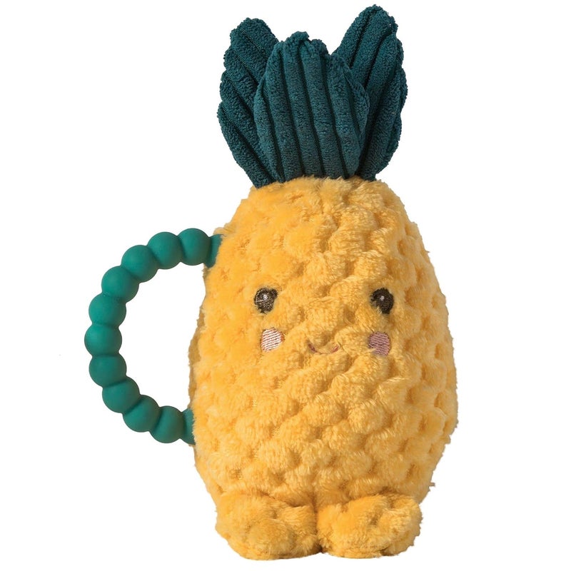 Mary Meyer Teether Baby Rattle 6Inches Sweetie Pineapple - Image 1