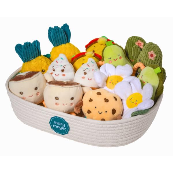 Mary Meyer Teether Baby Rattle 6Inches Sweetie Pineapple - Image 2