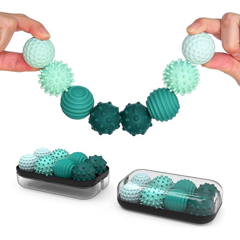أونو ONO Signets – Handheld Fidget Toy for Adults | Help Relieve Stress, Anxiety, Tension | Promotes Focus, Clarity | Compact, Portable Design (Teal) - Image 1