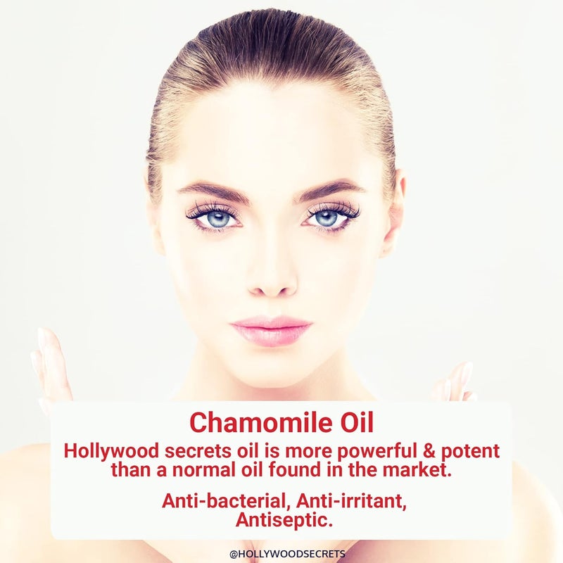 Hollywood Secrets Chamomile Oil Pure Cold Pressed 100ml - Image 2