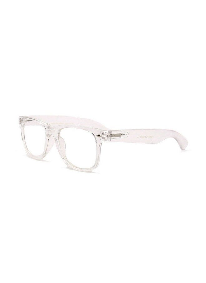 V.W.E. - White Clear Reading Glasses Comfortable Stylish Simple Readers (2.75 Clear) - Image 1