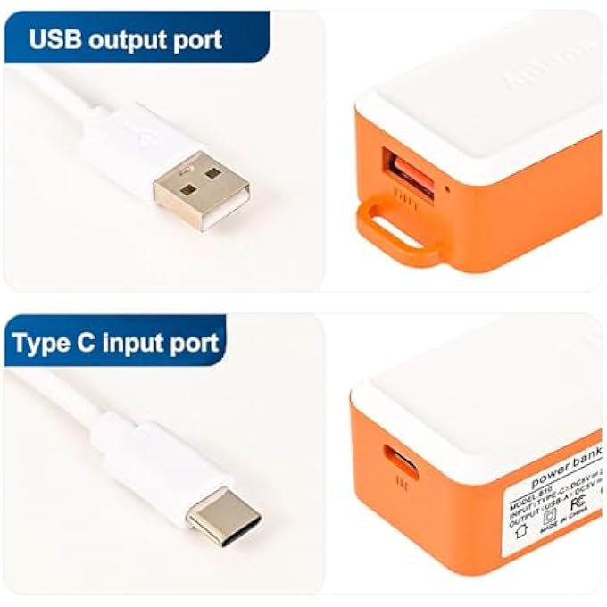 2600MAH MINI UPS BATTERY BACKUP UNINTERRUPTIBLE POWER SUPPLY WITH 2A USB INPUT AND 1.2A USB OUTPUT FOR SECURITY CAMERAS - Image 3