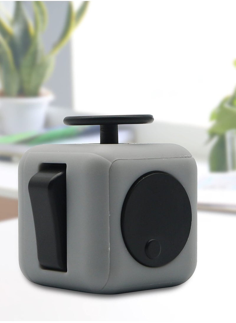 Y&D Fidget Cube Stress Anxiety Pressure Relieving Dice Great for Adults, Teens and Children Gift Idea Relaxing Reliever Soft Material  - Image 3
