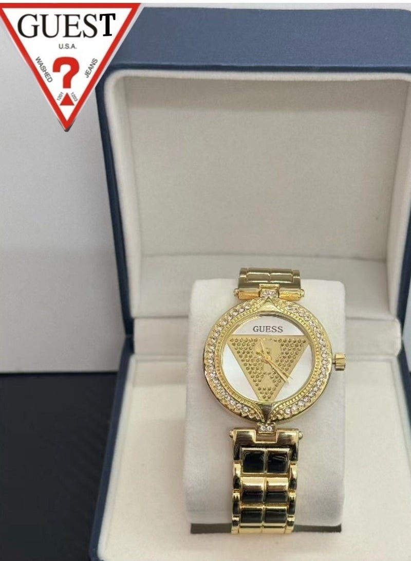 Guest Women's Stainless Steel Analog Watch - Image 1