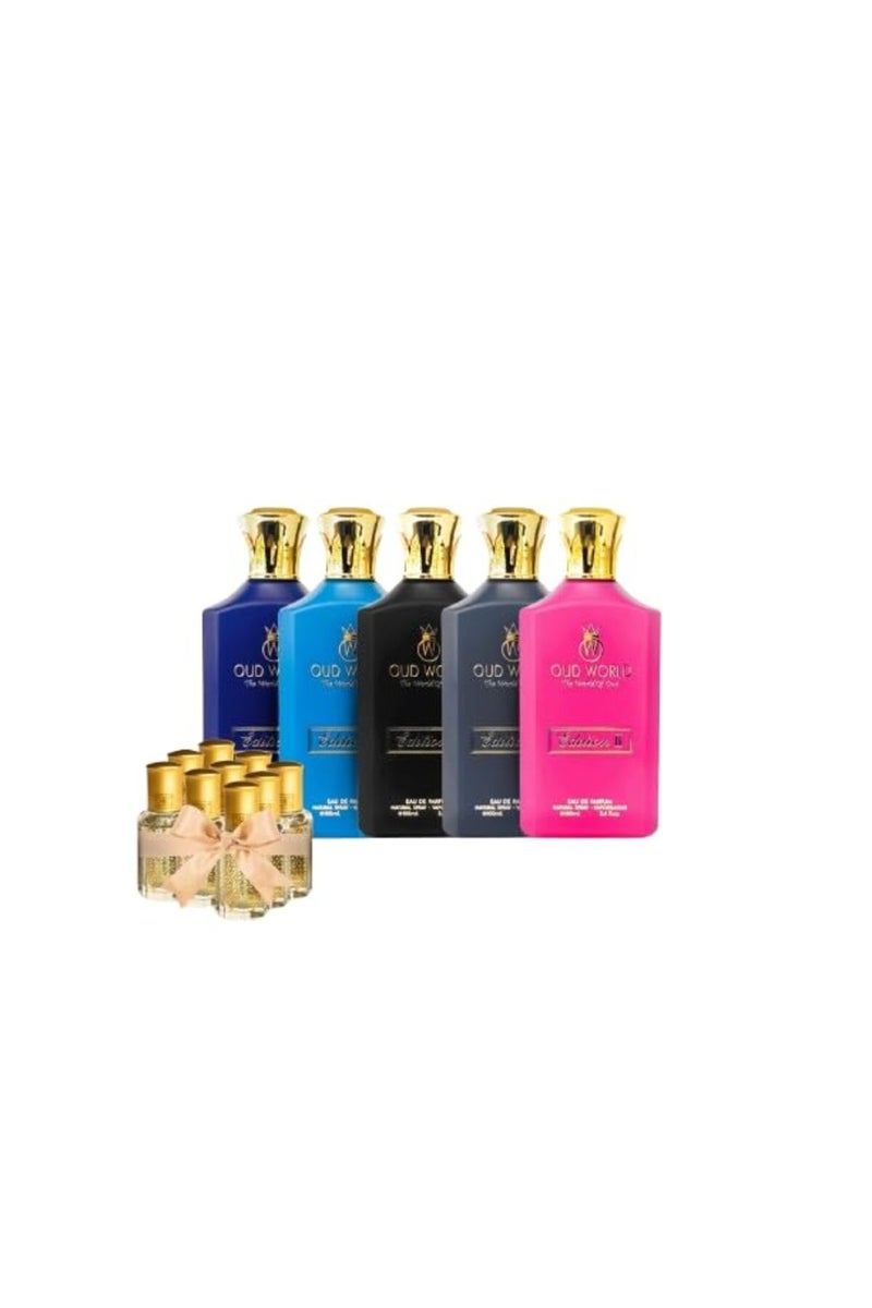 Oud World Series 1 Gift Set – 5 Luxury Signature Inspired Scents - Image 1