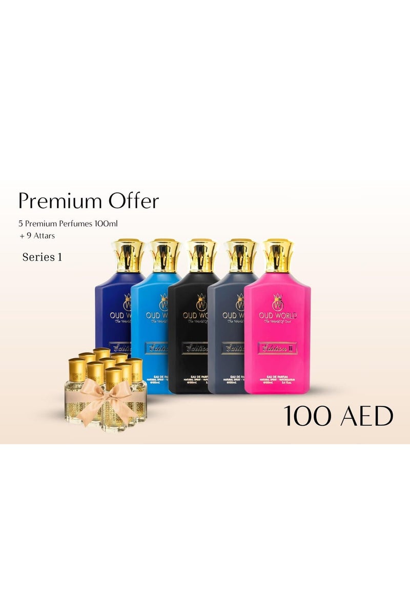 Oud World Series 1 Gift Set – 5 Luxury Signature Inspired Scents - Image 3