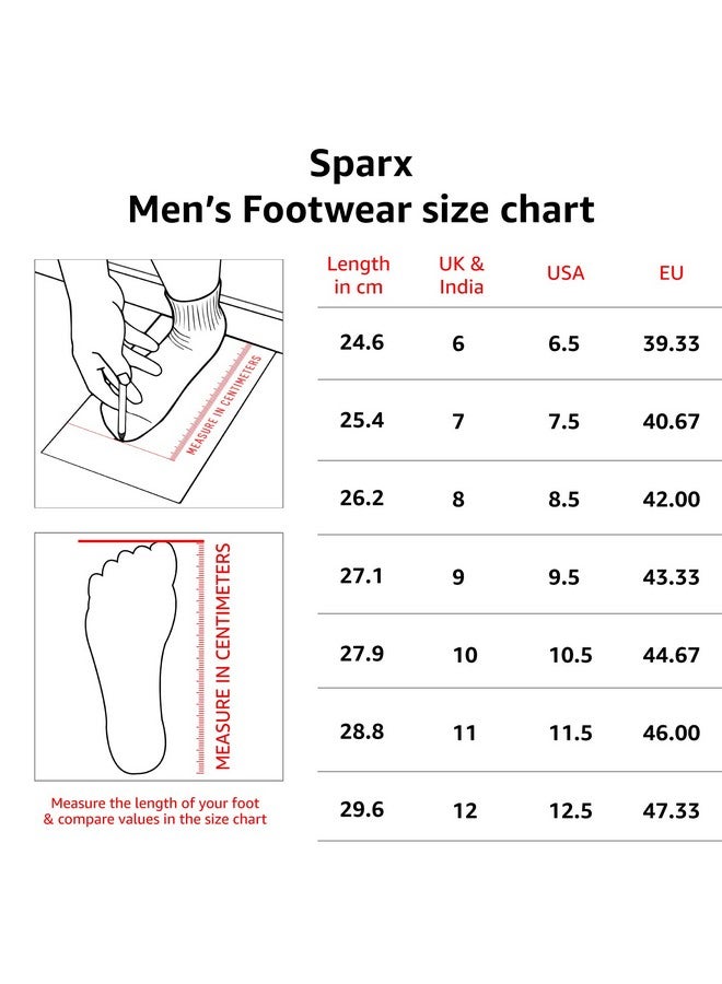 Sparx Mens SM 486 | Stylish, Comfortable | Blue Sneaker - 8 UK (SM 486) - Image 3