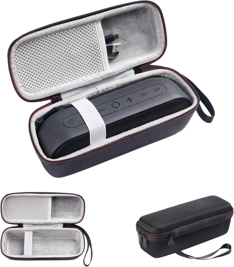 Vertus ® Carrying Case Storage Bag, Travel Case Cover for Tribit XSound Plus 2 30W / MaxSound Plus 24W Bluetooth Wireless Speakers (Hard|Black) - Image 5