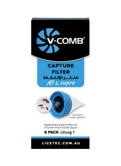 V-Comb Lice Catching Filters Works with V-Comb Lice Removal Device 6pack  - Image 1